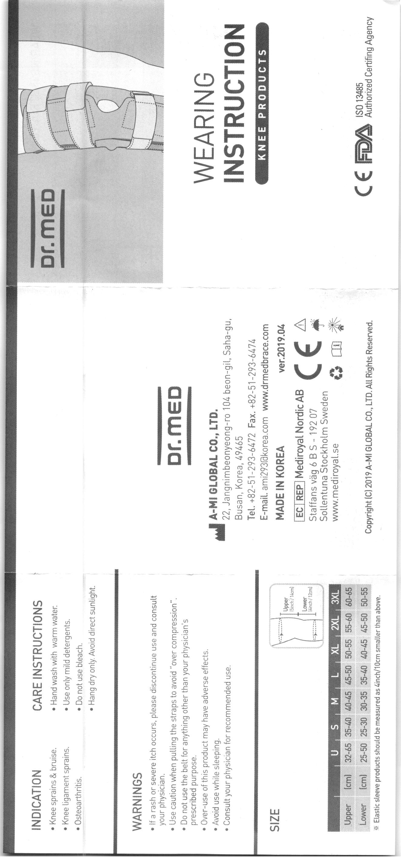 Bao đeo đầu gối Dr. Med DR-K007 size S - 13