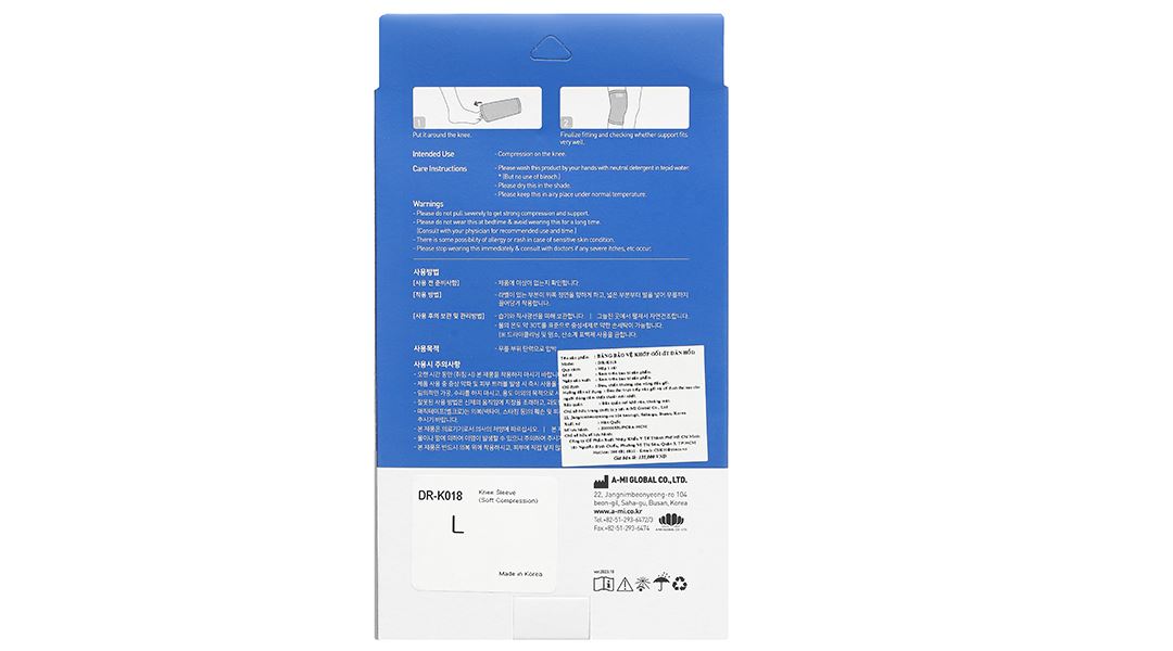 Bao đeo đầu gối Dr. Med DR-K018 size L