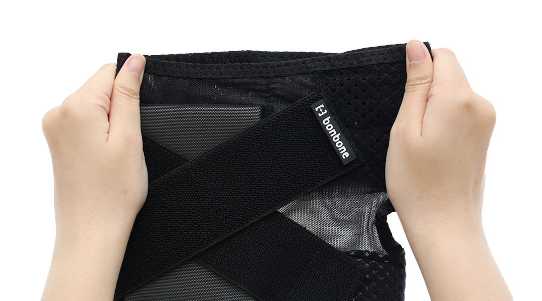 Đai đầu gối Bonbone Thin PF Cross Belt size M-L