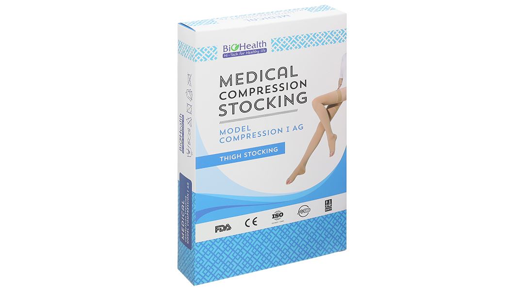 Vớ đùi y khoa Biohealth Compression I AG size L - 19