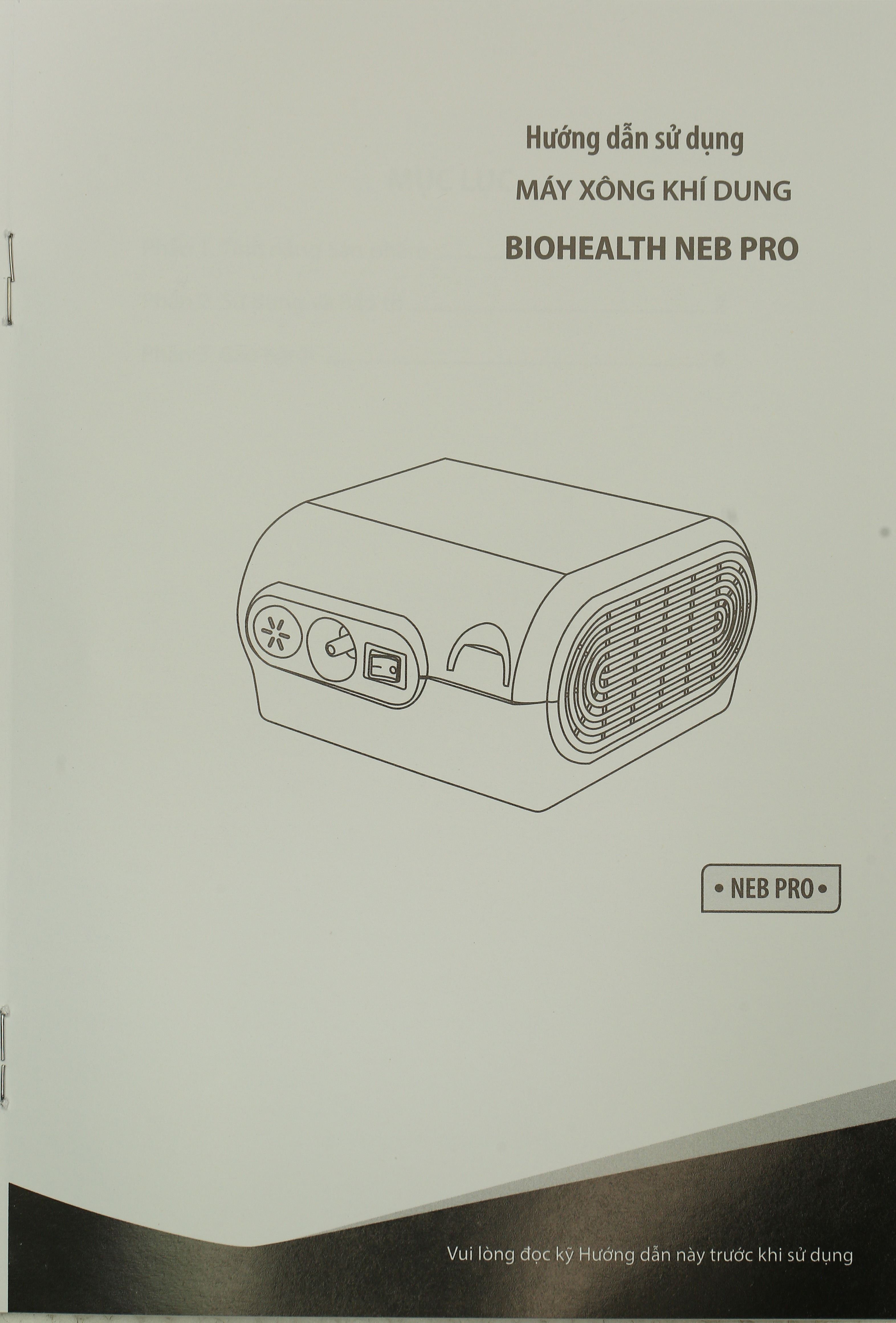 Máy xông khí dung mũi họng Biohealth Neb Pro - 25