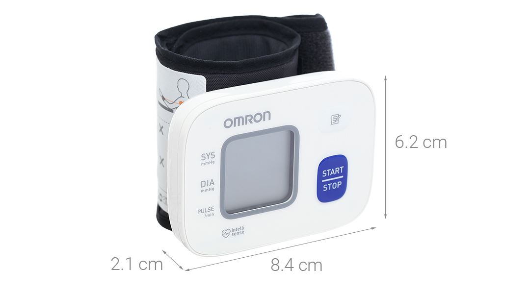 Máy đo huyết áp cổ tay Omron Hem-6161