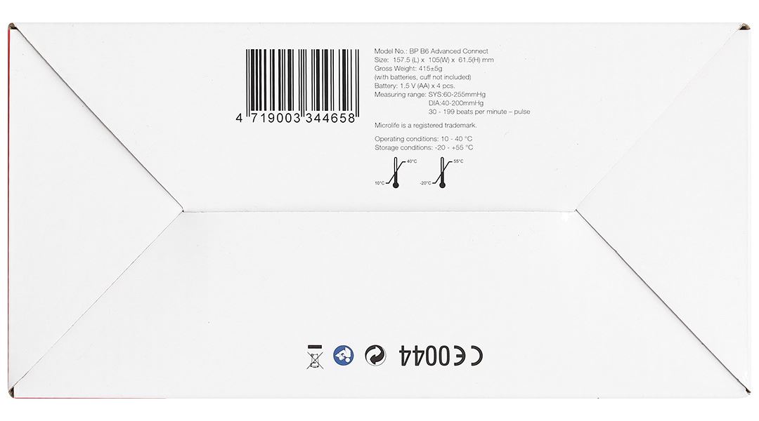 Máy đo huyết áp bắp tay Microlife B6 Advanced Connect