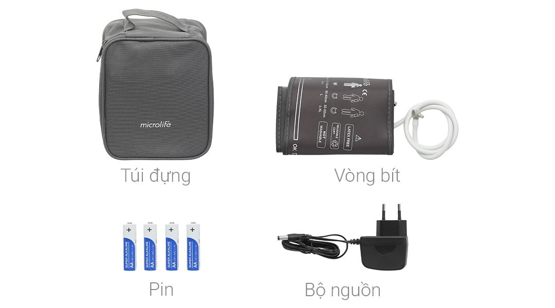 Máy đo huyết áp bắp tay Microlife B3 Basic