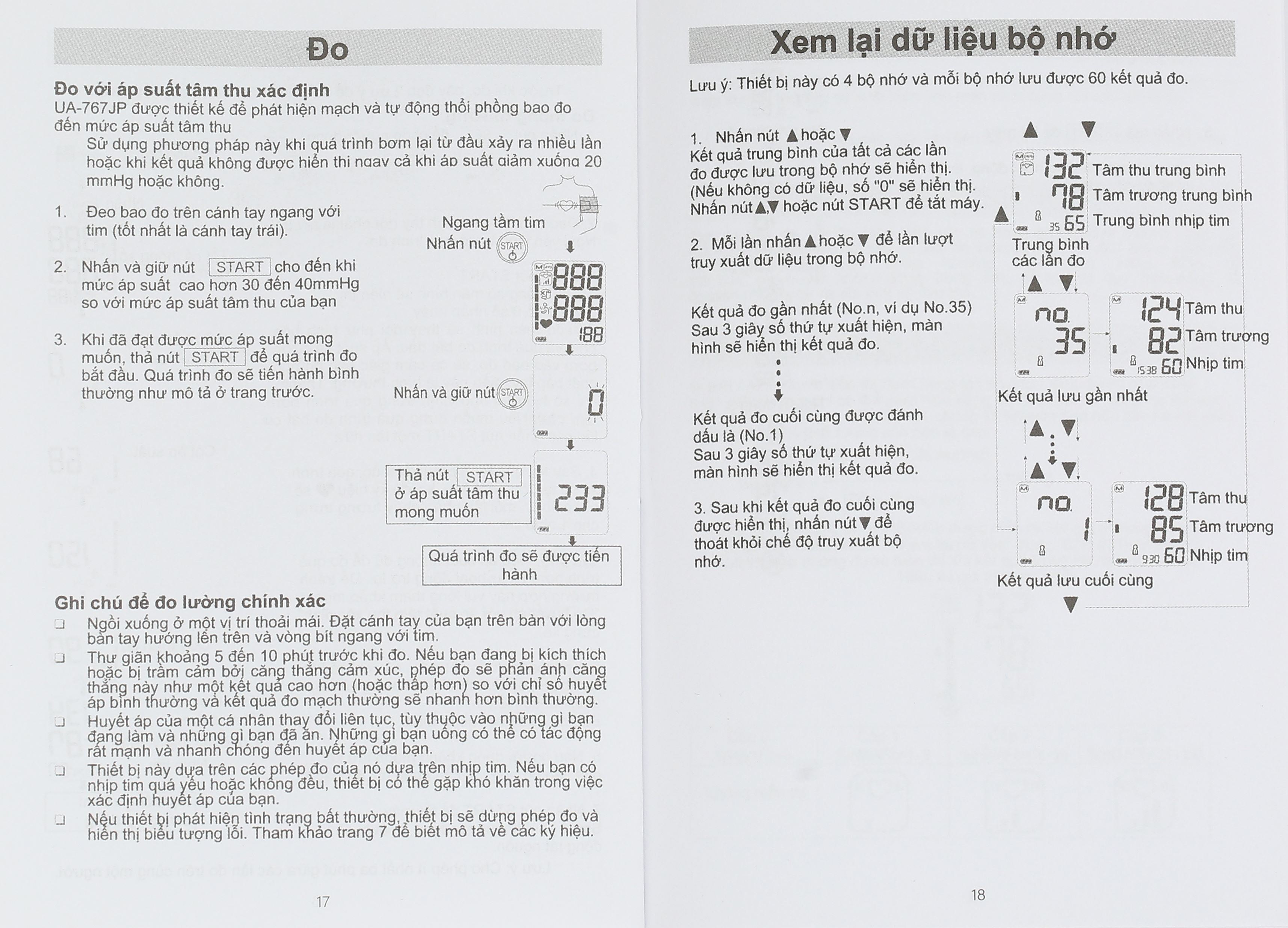 Máy đo huyết áp bắp tay AND UA-767 JP - 28