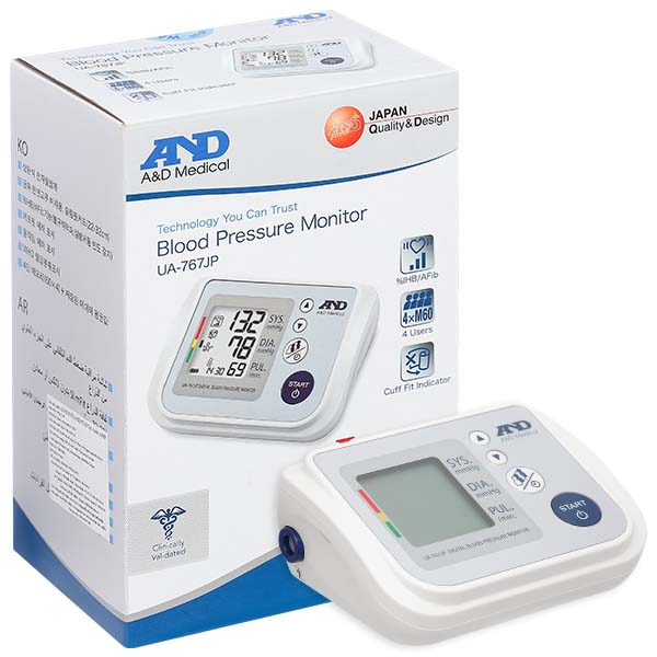 Máy đo huyết áp bắp tay AND UA-767 JP