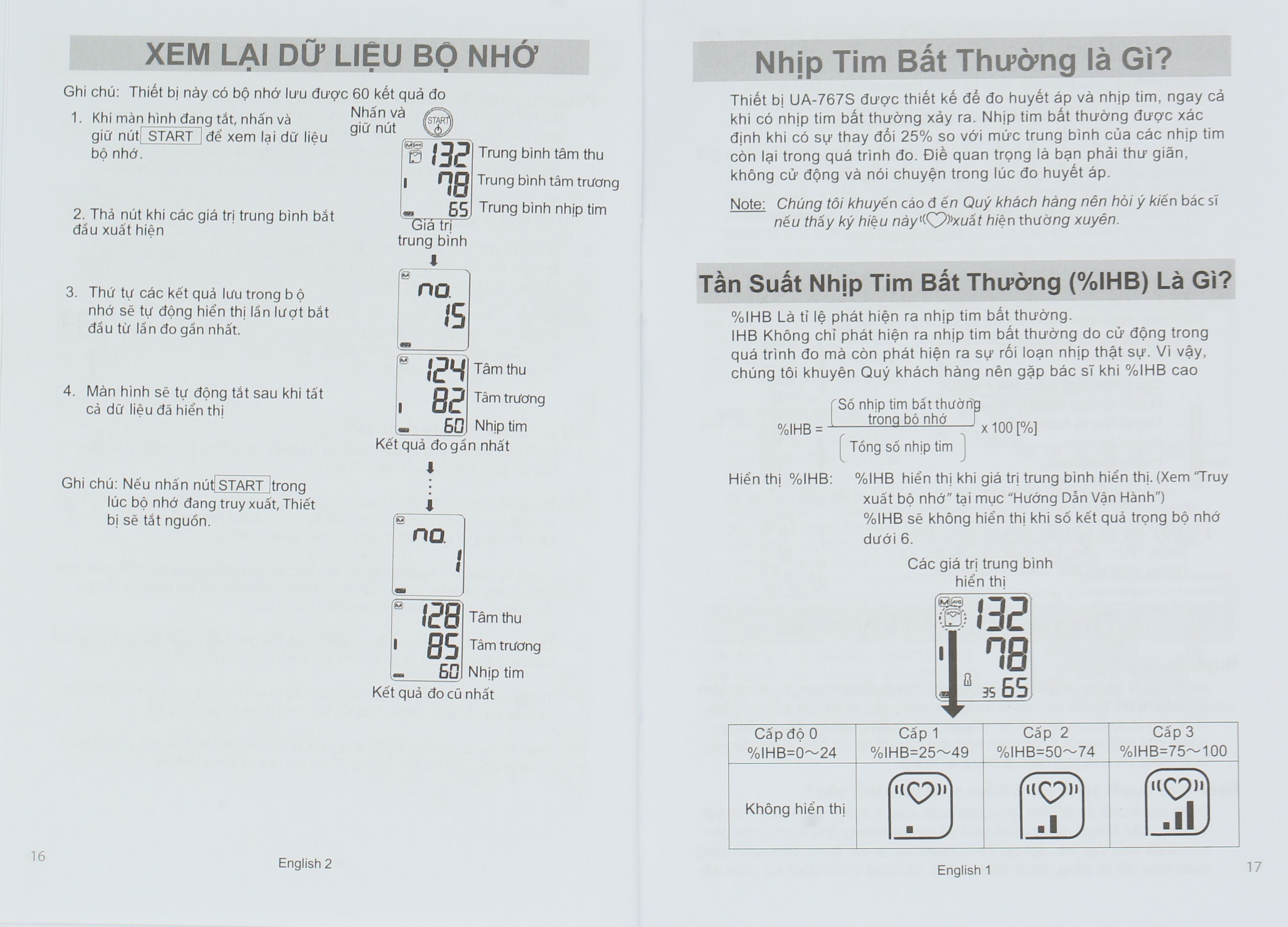 Máy đo huyết áp bắp tay AND UA-767S - 33