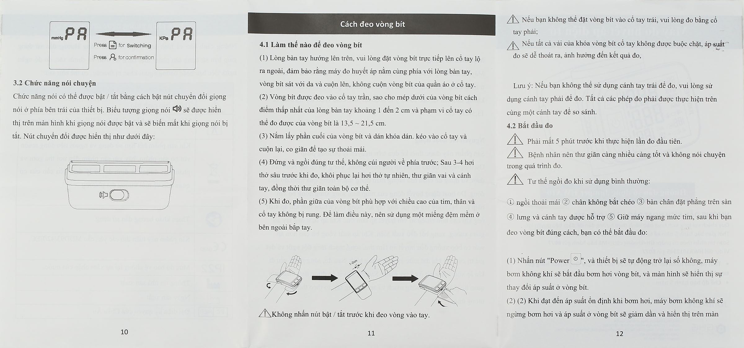 Máy đo huyết áp cổ tay Jumper JPD- HWA10 - 13