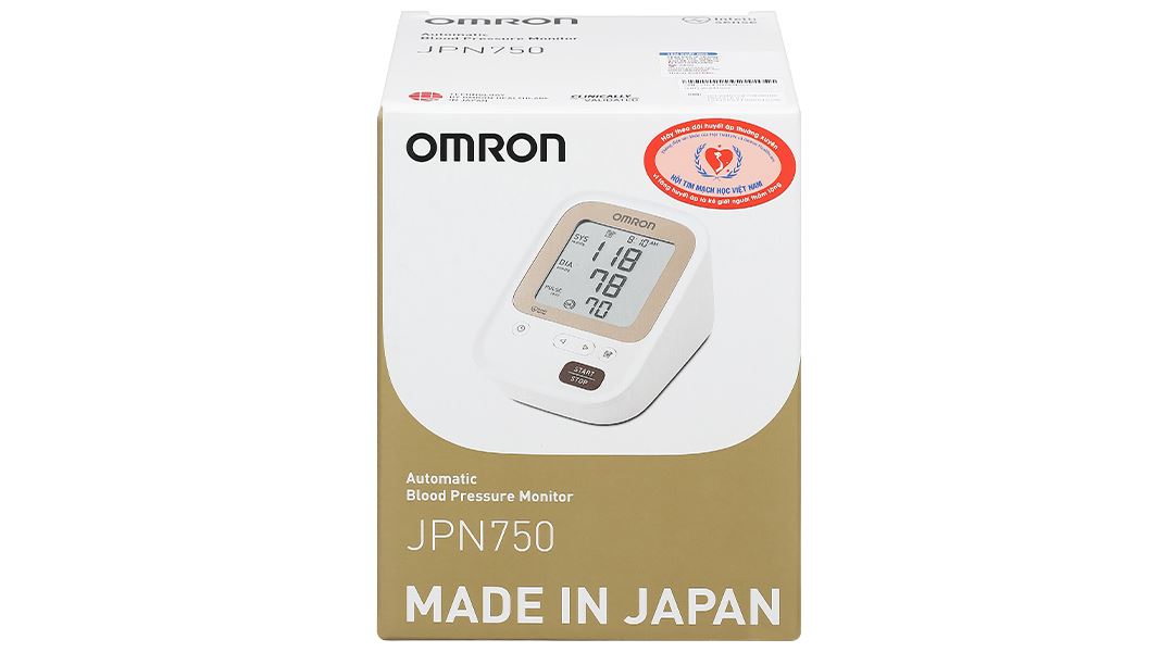Máy đo huyết áp bắp tay Omron JPN750