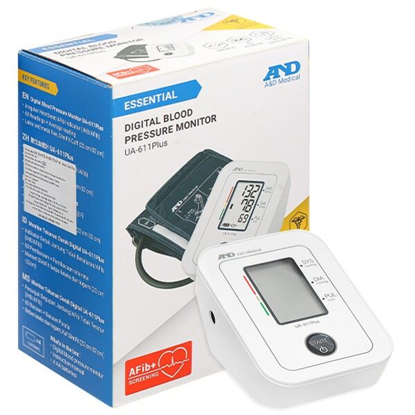 Máy đo huyết áp bắp tay AND UA-611 PLUS