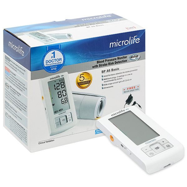 Máy đo huyết áp bắp tay Microlife A6 Basic