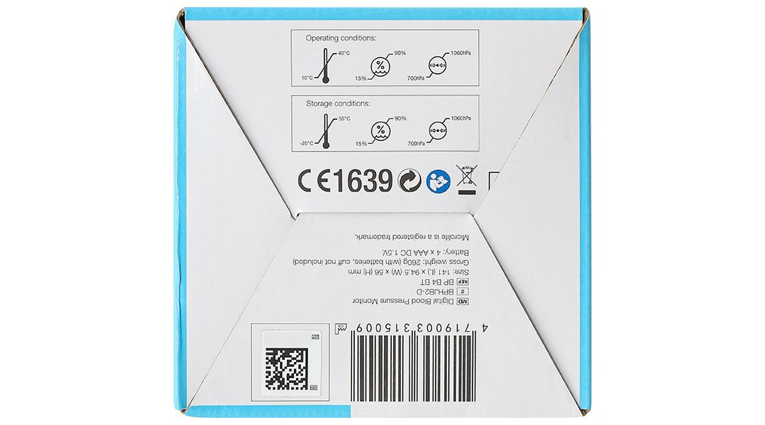 Máy đo huyết áp bắp tay MICROLIFE B4 BT