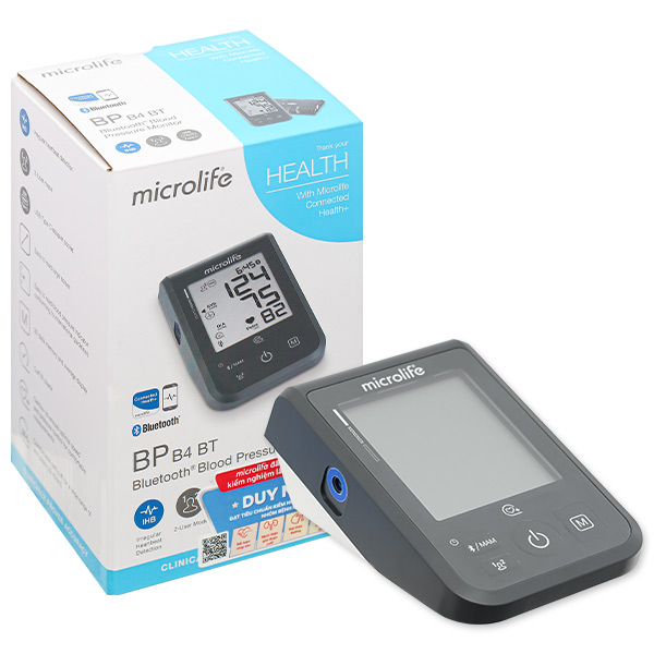 Máy đo huyết áp bắp tay Microlife B4 BT