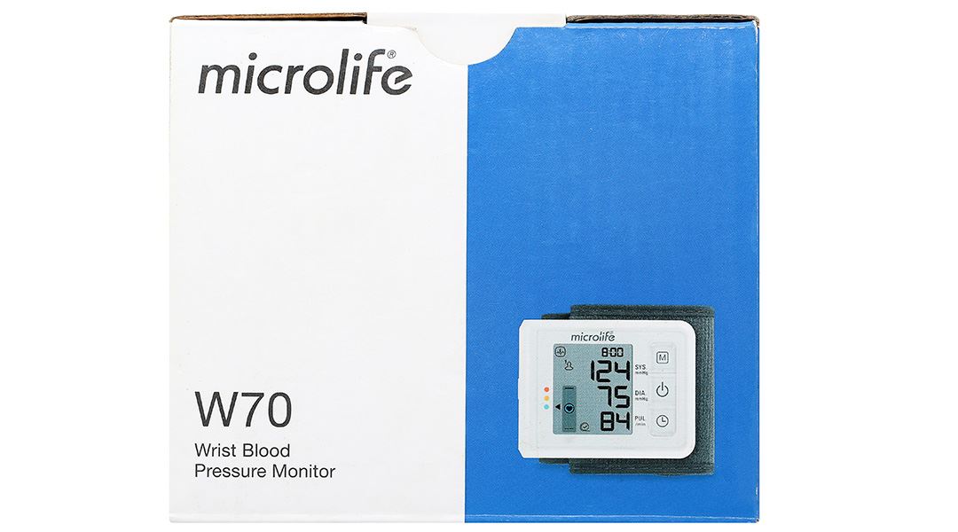 Máy đo huyết áp cổ tay Microlife W70