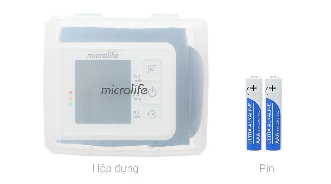 Máy đo huyết áp cổ tay Microlife W70