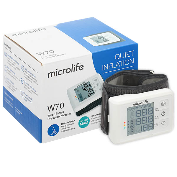 Máy đo huyết áp cổ tay Micorlife W70