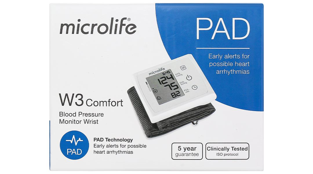Máy đo huyết áp cổ tay Microlife W3 Comfort
