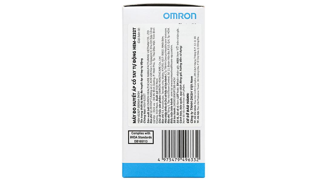 Máy đo huyết áp cổ tay Omron HEM-6232T