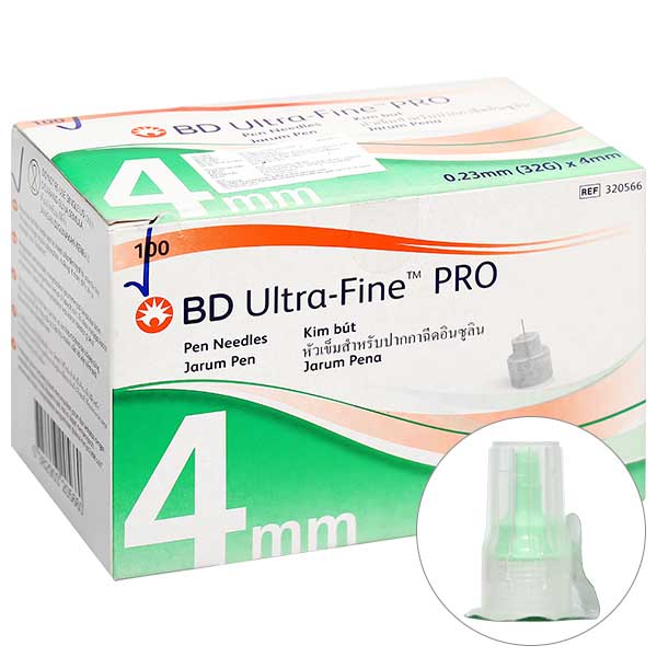 Đầu kim tiêm BD Ultra-Fine Pro 32G (0.23mm x 4mm)