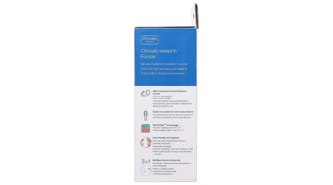 Nhiệt kế hồng ngoại đo trán Microlife NC200