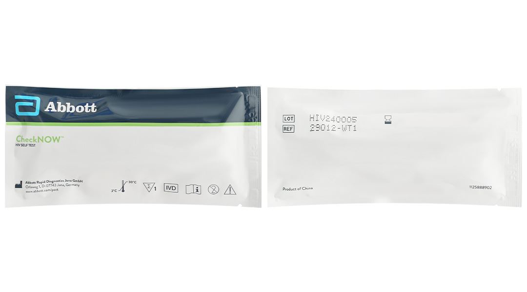 Bộ xét nghiệm HIV Abbott CheckNOW