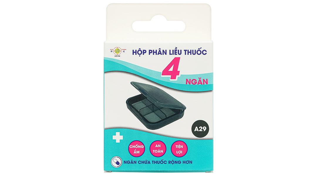 Hộp phân liều thuốc Duy Thành A29 4 ngăn