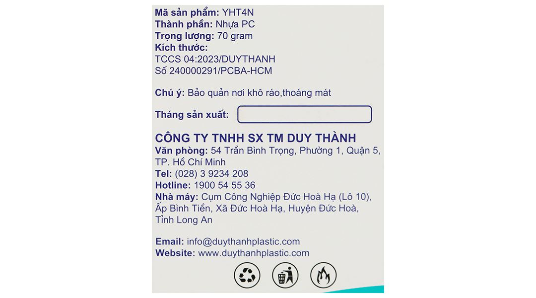 Hộp phân liều thuốc Duy Thành A29 4 ngăn