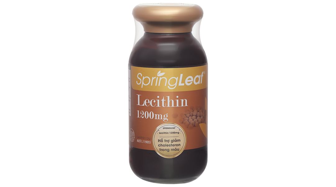 Thực phẩm bảo vệ sức khỏe SpringLeaf Lecithin 1200mg