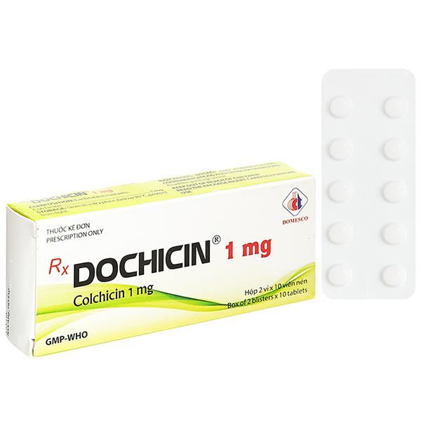 Dochicin 1mg phòng và trị gout