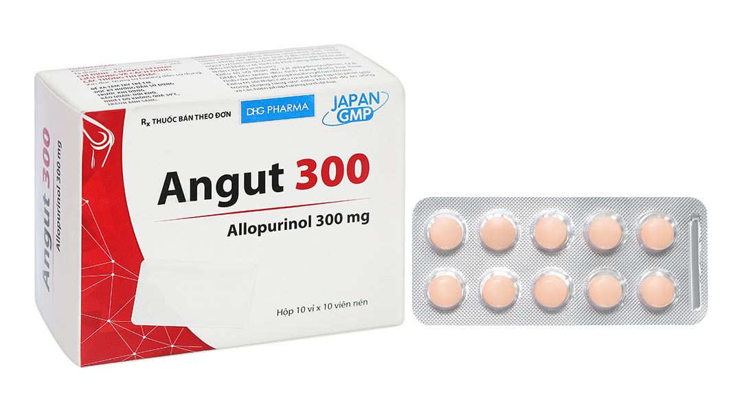 Angut 300 giảm sự hình thành urat/acid uric, trị sỏi thận