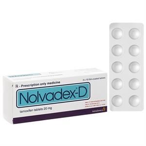 Nolvadex-D 20mg chỉ định điều trị ung thư vú