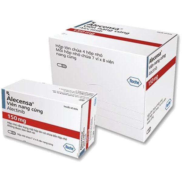 Alecensa cap 150 mg điều trị ung thư phổi không tế bào nhỏ