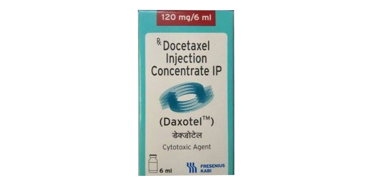 Dung dịch tiêm Daxotel 120mg/6ml phối hợp điều trị ung thư vú, phổi