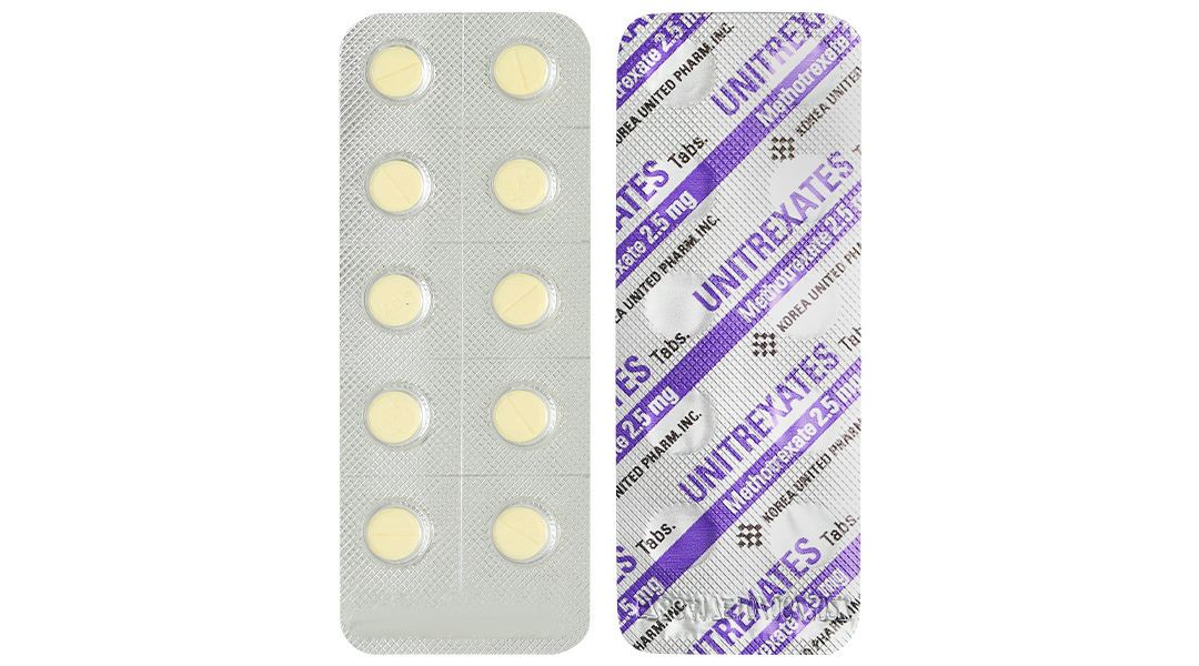 Unitrexates 2.5mg điều trị các bệnh ung thư, viêm khớp dạng thấp