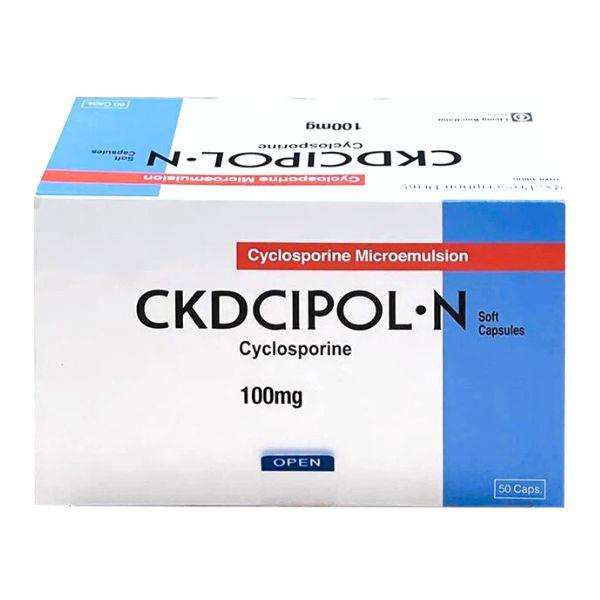 Ckdcipol-N 100mg ngăn ngừa thải bỏ mảnh ghép trong ghép tạng