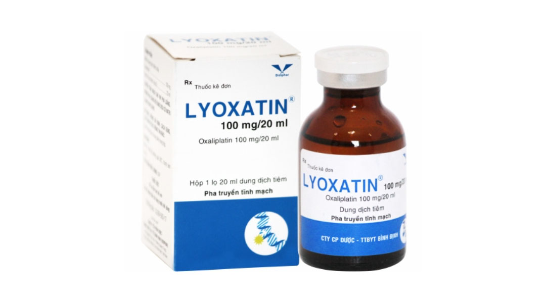 Dung dịch tiêm Lyoxatin 100mg/20ml chỉ định điều trị ung thư đại tràng