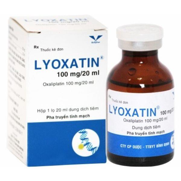 Dung dịch tiêm Lyoxatin 100mg/20ml chỉ định điều trị ung thư đại tràng