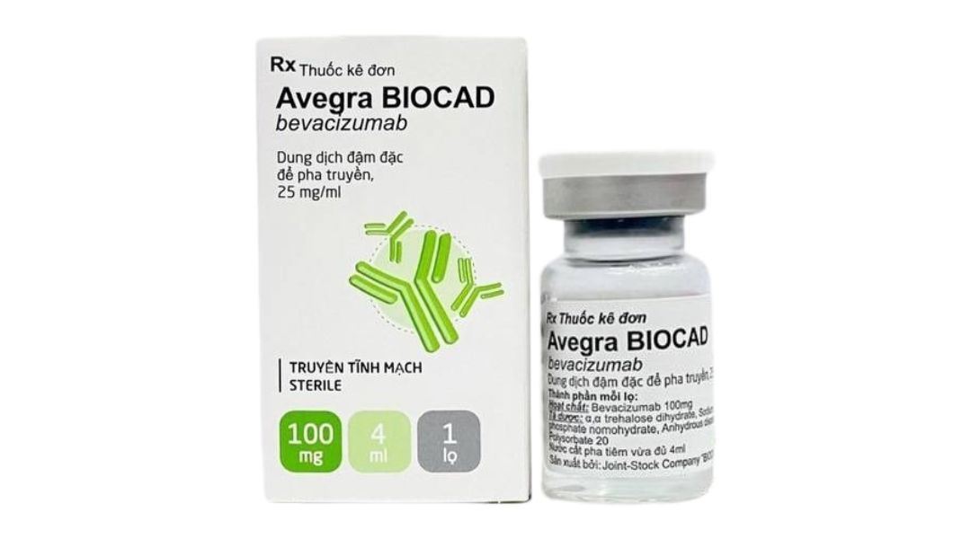 Dung dịch tiêm Avegra Biocad 100mg/4ml chỉ định điều trị ung thư vú