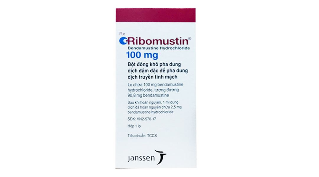 Bột pha tiêm Ribomustin 100mg điều trị bệnh bạch cầu lympho mạn