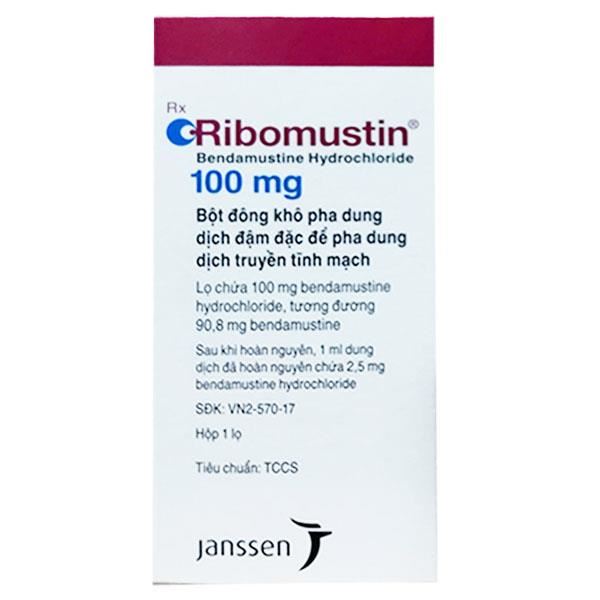 Bột pha tiêm Ribomustin 100mg điều trị bệnh bạch cầu lympho mạn