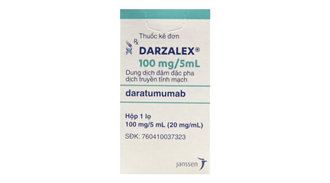Dung dịch pha tiêm Darzalex 100mg/5ml điều trị đa u tuỷ