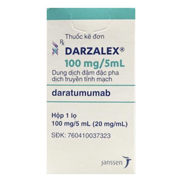 Dung dịch pha tiêm Darzalex 100mg/5ml điều trị đa u tuỷ