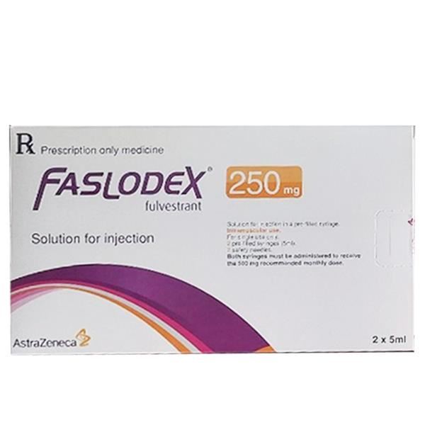 Dung dịch tiêm Faslodex 250mg/5ml điều trị ung thư vú tiến xa tại chỗ
