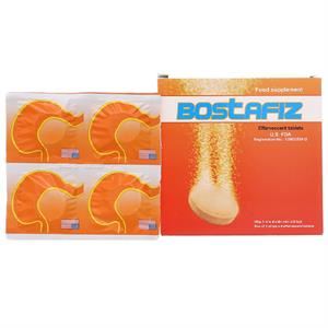 Viên sủi Bostafiz giúp giảm đầy hơi, khó tiêu, ợ hơi hộp 20 viên