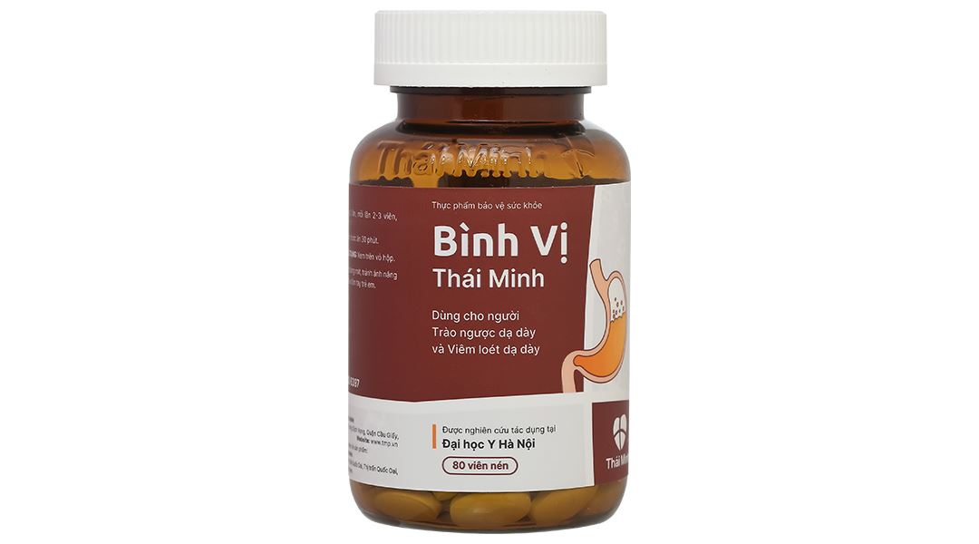 Bình Vị Thái Minh hỗ trợ giảm viêm loét dạ dày hộp 20 viên - 21