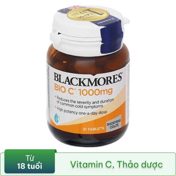 Blackmores Bio C 1000mg lọ 31 viên
