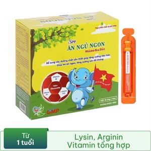 Siro Ăn Ngủ Ngon Hoàng Gia Bảo hỗ trợ tăng đề kháng hộp 20 ống x 10ml