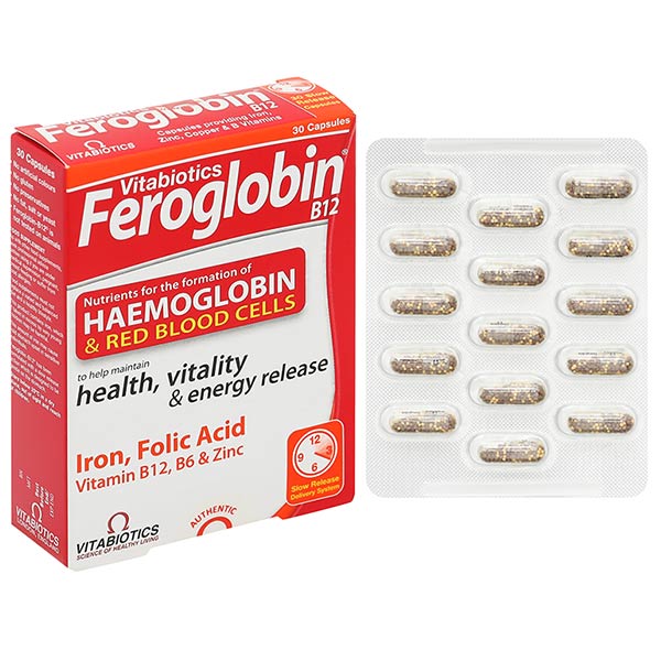 Vitabiotics Feroglobin B12 Capsules