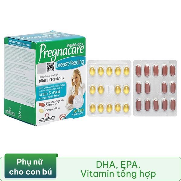 Vitabiotics Pregnacare Breast Feeding hộp 6 vỉ x 14 viên