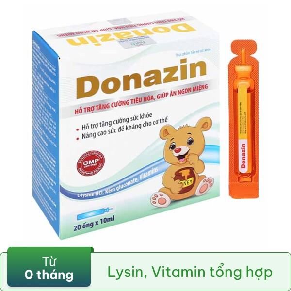 Donazin 10Ml hộp 20Ống